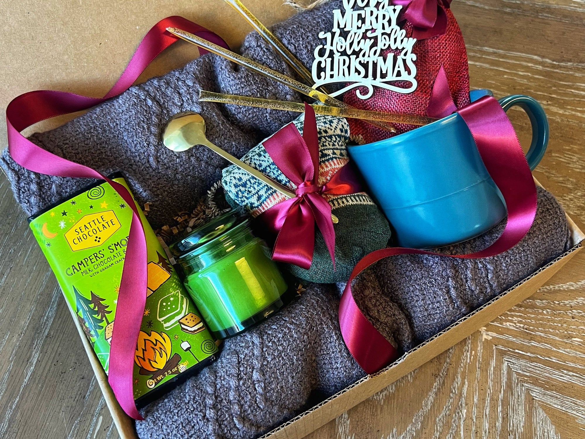 Let's Stay Home Christmas Hygge Box | Christmas Gift Idea, Sending a Hug