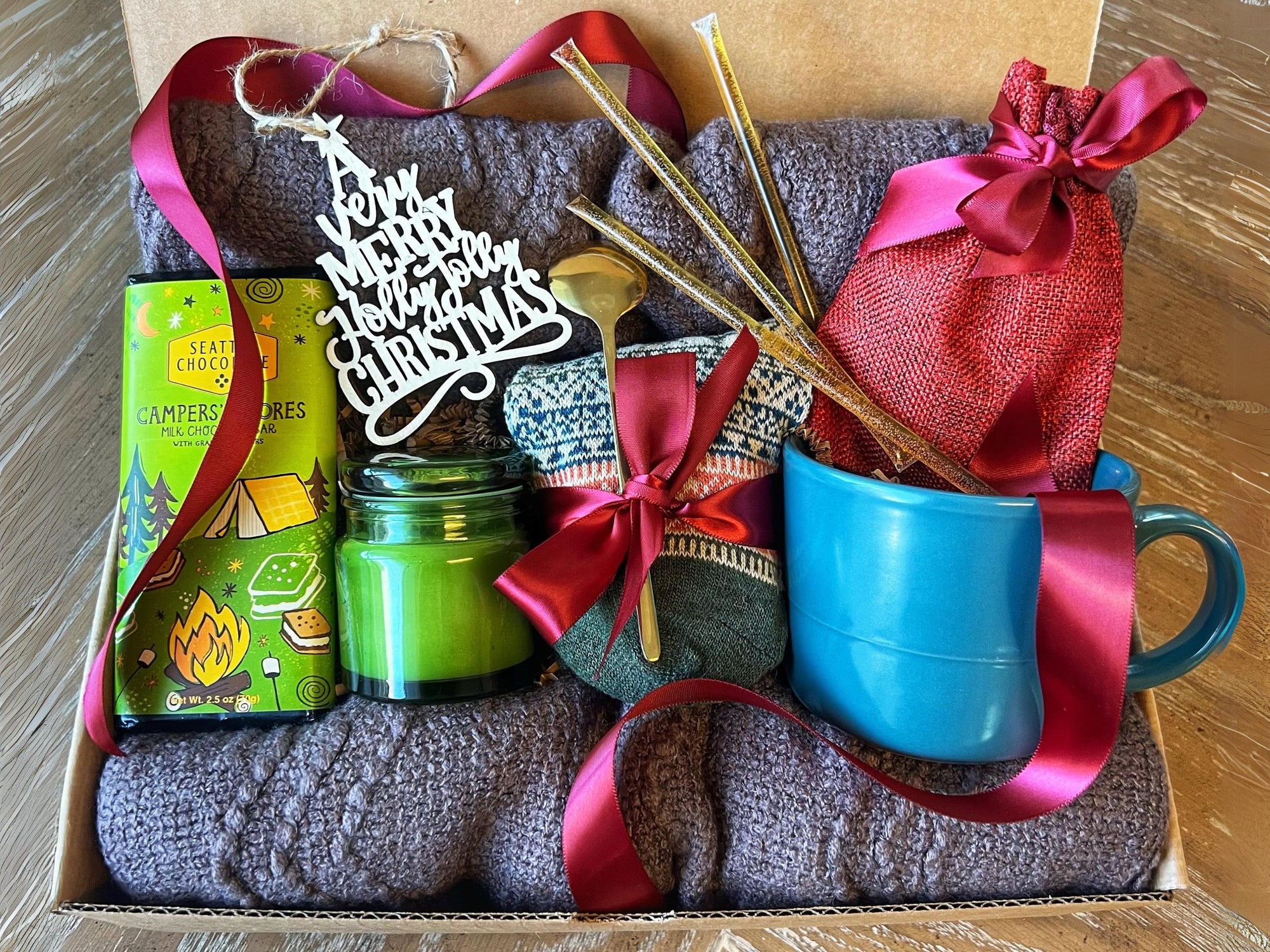 Let's Stay Home Christmas Hygge Box | Christmas Gift Idea, Sending a Hug