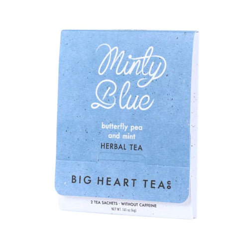 Minty Blue Heart Tea