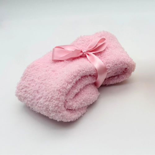 Fluffy Pink Socks